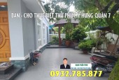 Bán Căn Góc Biệt Thự Mỹ Thái 3 dt 12x20m Phú Mỹ Hưng Q.7 Giá 65 tỷ LH 0932785877 Danh Trần PMH